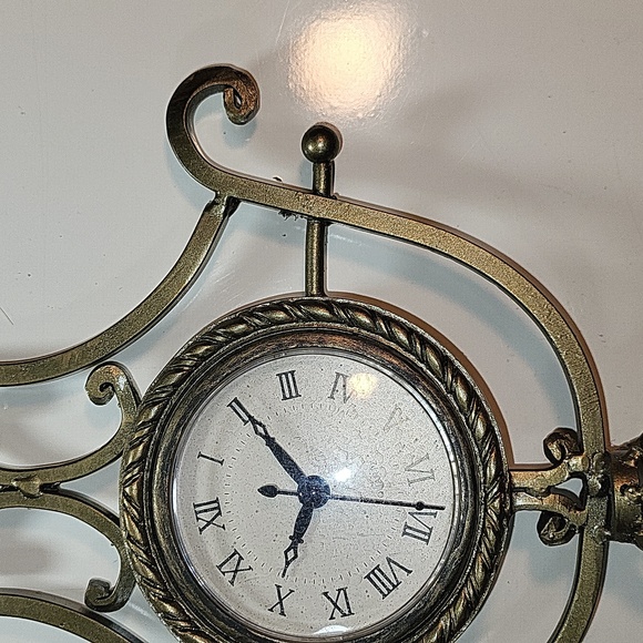 Bronze Plated Quartz Clock - Picture 5 of 14